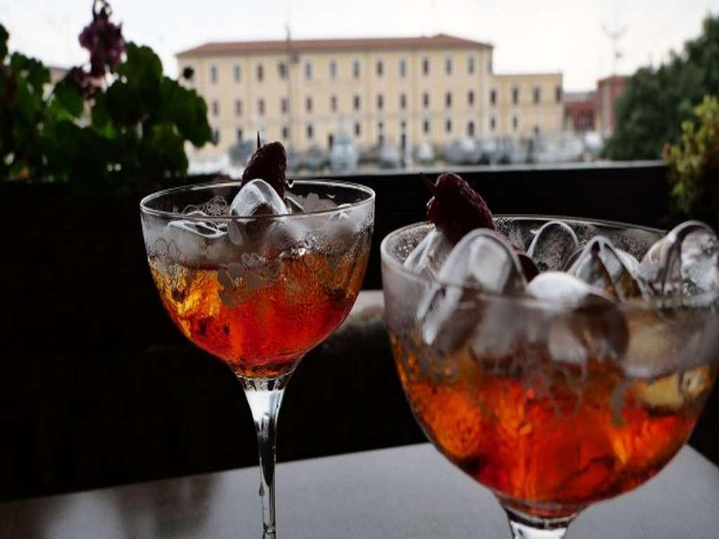 Hotel Gran Duca Livorno Étterem fotó